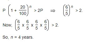 number of complete years