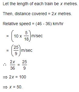 The length of each train is